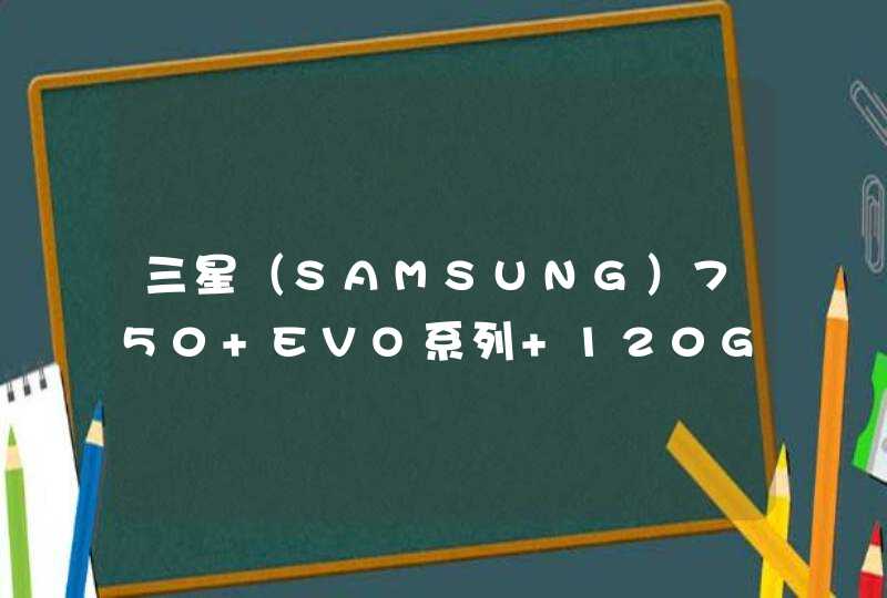 三星（SAMSUNG）750 EVO系列 120G 2.5英寸 SATA-3固态硬盘(MZ-750