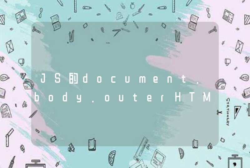 JS的document.body.outerHTML,这个方法,第1张