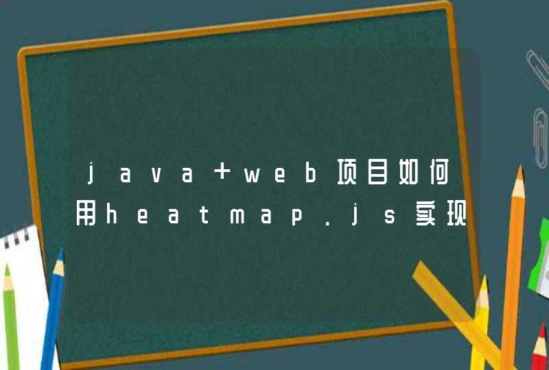 java web项目如何用heatmap.js实现热力图展现,第1张