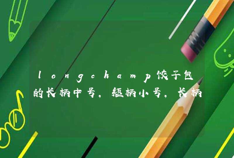 longchamp饺子包的长柄中号，短柄小号，长柄小号的型号分别是多少？